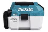 Makita Akku-Staubsauger 18V – kompakt, flexibel & leistungsstark - DVC750LZX3