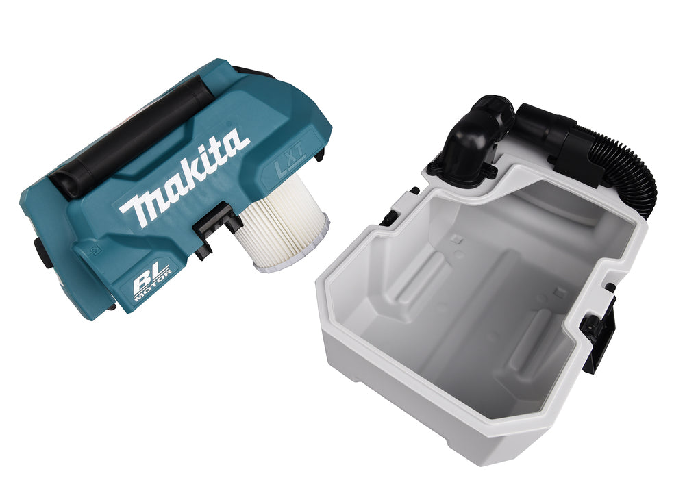 Makita Akku-Staubsauger 18V – kompakt, flexibel & leistungsstark - DVC750LZX3