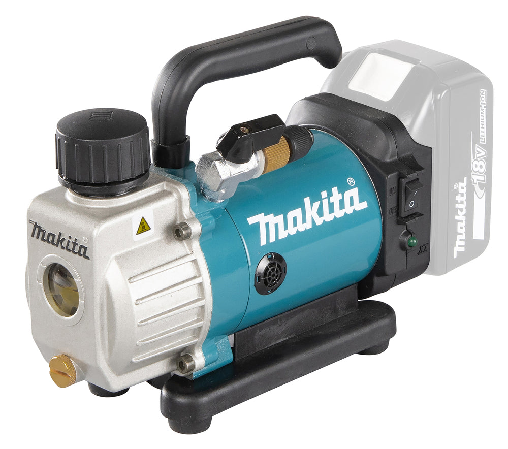 Makita Akku-Vakuumpumpe – kompakt, mobil & bis zu 50 Min. Laufzeit - DVP180Z
