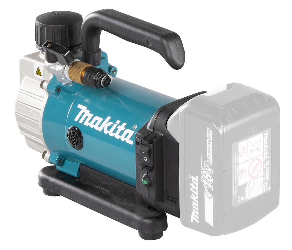 Makita Akku-Vakuumpumpe – kompakt, mobil & bis zu 50 Min. Laufzeit - DVP180Z