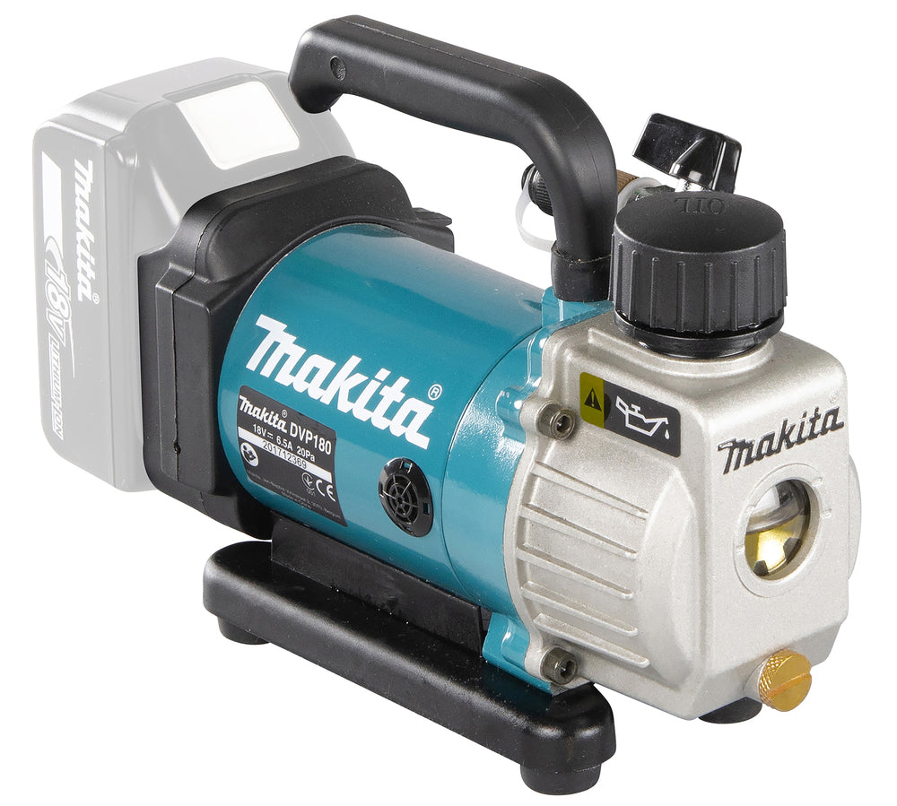 Makita Akku-Vakuumpumpe – kompakt, mobil & bis zu 50 Min. Laufzeit - DVP180Z