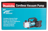 Makita Akku-Vakuumpumpe – 18V, Doppelstufenkompressor, 113 l/min - DVP181ZK