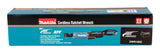 Makita Akku-Ratschenschrauber – 18V, 1/4" & 3/8", 47,5 Nm - DWR180Z