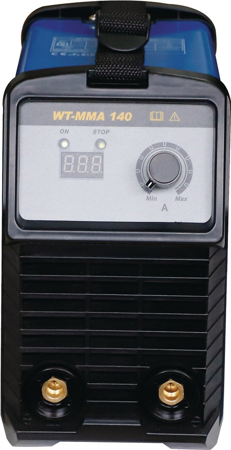 WELDING TEAM Elektrodenschweißgerät WT-MMA 140 mit Zubehör, 20-140 A, Inverter