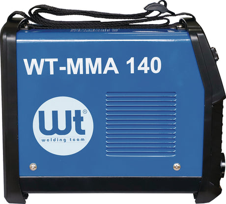 WELDING TEAM Elektrodenschweißgerät WT-MMA 140 mit Zubehör, 20-140 A, Inverter