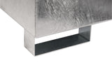 TECWERK Auffangwanne 215 l Stahlblech mit Gitterrost – 1200 x 800 x 360 mm, für 2 x 200-l-Fässer