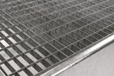 TECWERK Auffangwanne 215 l Stahlblech mit Gitterrost – 1200 x 800 x 360 mm, für 2 x 200-l-Fässer