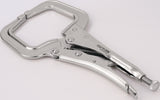 TECWERK Klammergripzange 280 mm – Spannweite max. 90 mm für sperrige Werkstücke