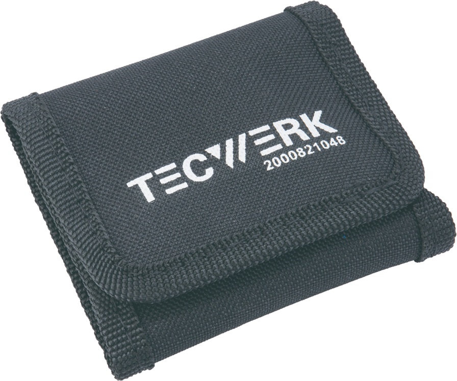 TECWERK Steckschlüsselsortiment 5-teilig SW 6/7/8/10/13 mm Antrieb 1/4″ 6-Kant E6,3