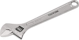 TECWERK Rollgabelschlüssel max. 19 mm mit Einstellskala – 150 mm, matt verchromt, DIN 3117 A