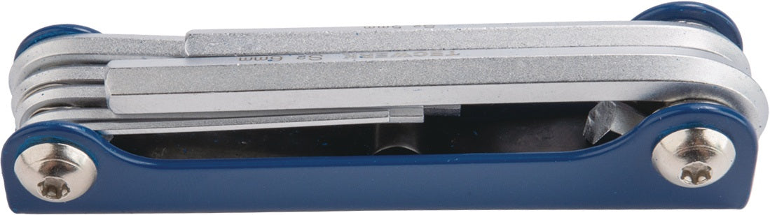 TECWERK Schraubendrehersatz 7-teilig SW 1,5-6 mm S2-Stahl im Handklapphalter