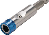 TECWERK Bithalter 1/4″ Magnet mit Schnellwechselfutter, 65 mm, extra schlank