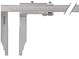 TECWERK Werkstattmessschieber DIN 862 250 mm – Analog mit Feineinstellung