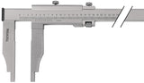 TECWERK Werkstattmessschieber DIN 862 250 mm – Analog mit Feineinstellung