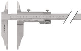 TECWERK Werkstattmessschieber DIN 862 250 mm – Analog mit Feineinstellung