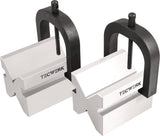 TECWERK Doppelprismenpaar für Ø 5-30 mm, Stahl, Toleranz ± 0,004 mm, 50x40x40 mm