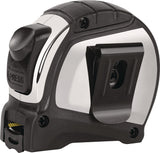 TECWERK Taschenrollbandmaß 3 m, 16 mm Bandbreite, mm/cm Teilung, EG II, Automatic – 2K-Gehäuse