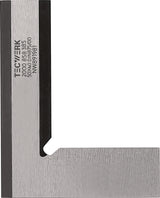 TECWERK Haarwinkel DIN 875/00 – Präzisionswinkel 50 x 40 mm mit Haarmesskanten