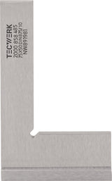 TECWERK Winkel DIN 875/I – Präzisionswinkel 500 x 330 mm, ohne Anschlag, aus Stahl