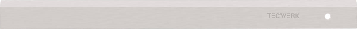 Werkstattlineal Stahl 500 mm TECWERK – Geradheit 0,2–0,3 mm, hochkant geschliffen