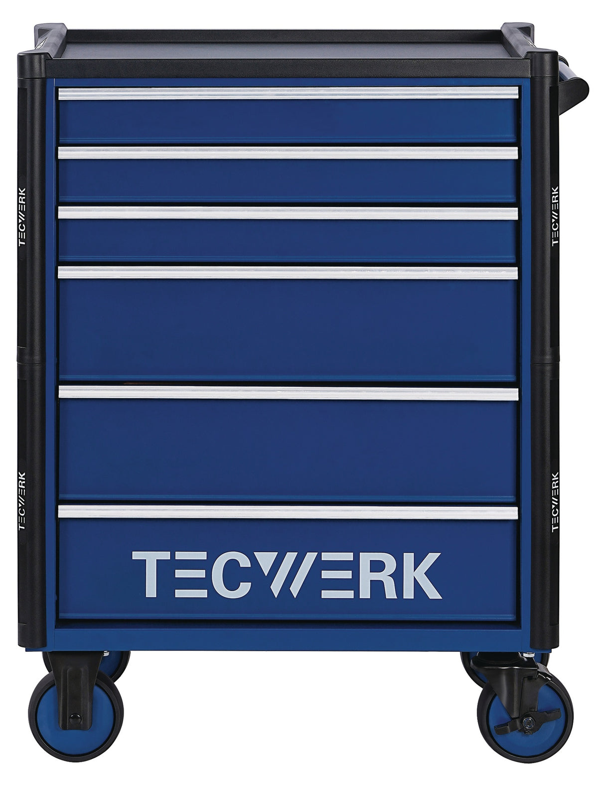 TECWERK Werkzeugwagen TREND 2.0 – 6 Schubladen, 300 kg, Stahlblech, abschließbar