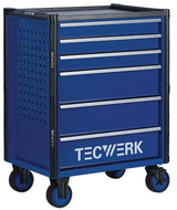 TECWERK Werkzeugwagen TREND 2.0 – 6 Schubladen, 300 kg, Stahlblech, abschließbar