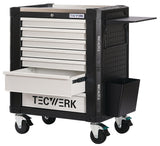 TECWERK Werkzeugwagen PROFI 2.0 mit 7 Schubladen, 650 kg, Stahlblech