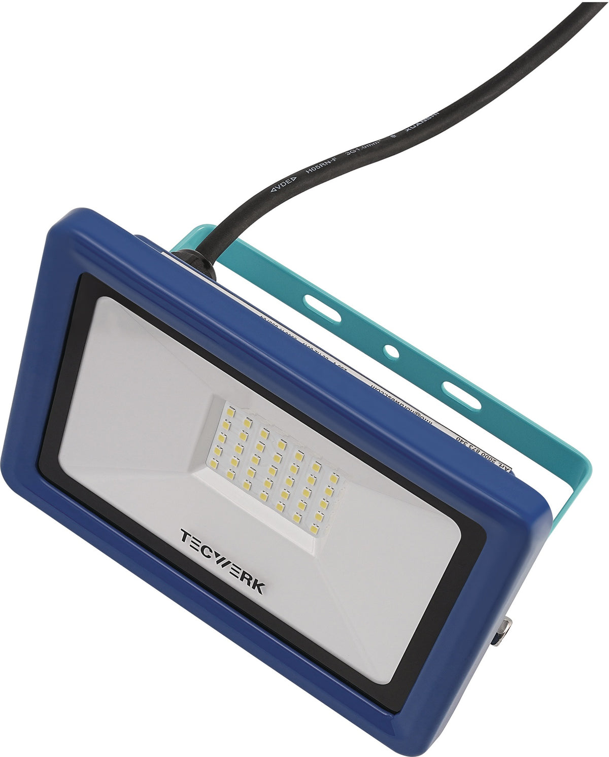 TECWERK LED-Strahler 30 W 2200 lm IP65 mit 2 m H05RN-F Kabel