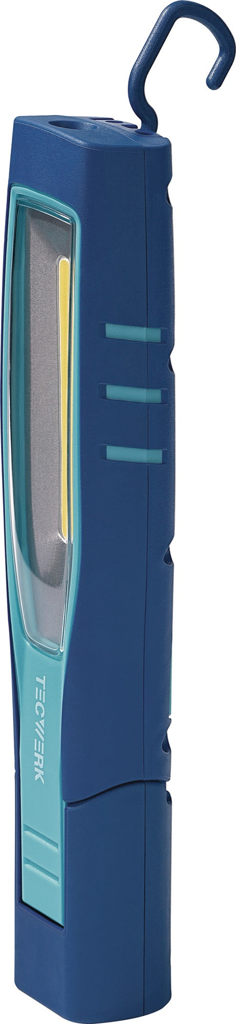 TECWERK LED-Akkuhandleuchte 3,6 V 3350 mAh 1000 lm mit COB-LED und Magnetfuß