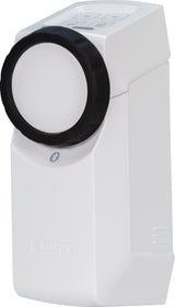 ABUS Elektronisches Türschloss CFA3100 S – App, Code, Fingerscan & Tastendruck, silber