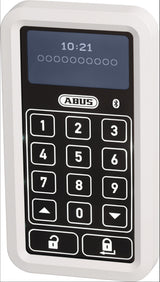 ABUS CFT3100 S Tastatur mit Touch-Oberfläche silber für HomeTec Pro Bluetooth-Türschlossantrieb