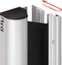 PLANET Fingerschutz Rollo FSR 6000 Quick & Outdoor 1925 mm silberfarben eloxiert