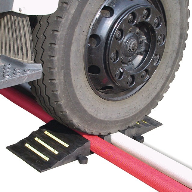 PARSCH Gummi-Schlauchbrücke 855x302x84 mm HR 3 für 2 Schläuche, 44 t Tragfähigkeit