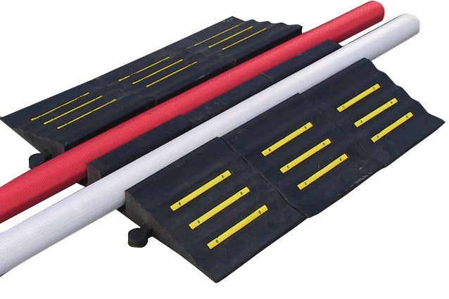 PARSCH Gummi-Schlauchbrücke 855x302x84 mm HR 3 für 2 Schläuche, 44 t Tragfähigkeit