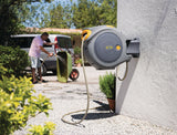 HOZELOCK Wandschlauchhalter Auto Reel 40 – 65,5 cm breit, inkl. 40 m Premiumschlauch und Aufrollautomatik