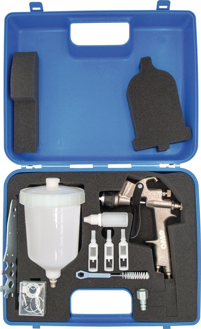 EWO cleverpaint DN 7,2 G 1/4 Zoll HVLP Lackierpistole mit Stahlstecknippel