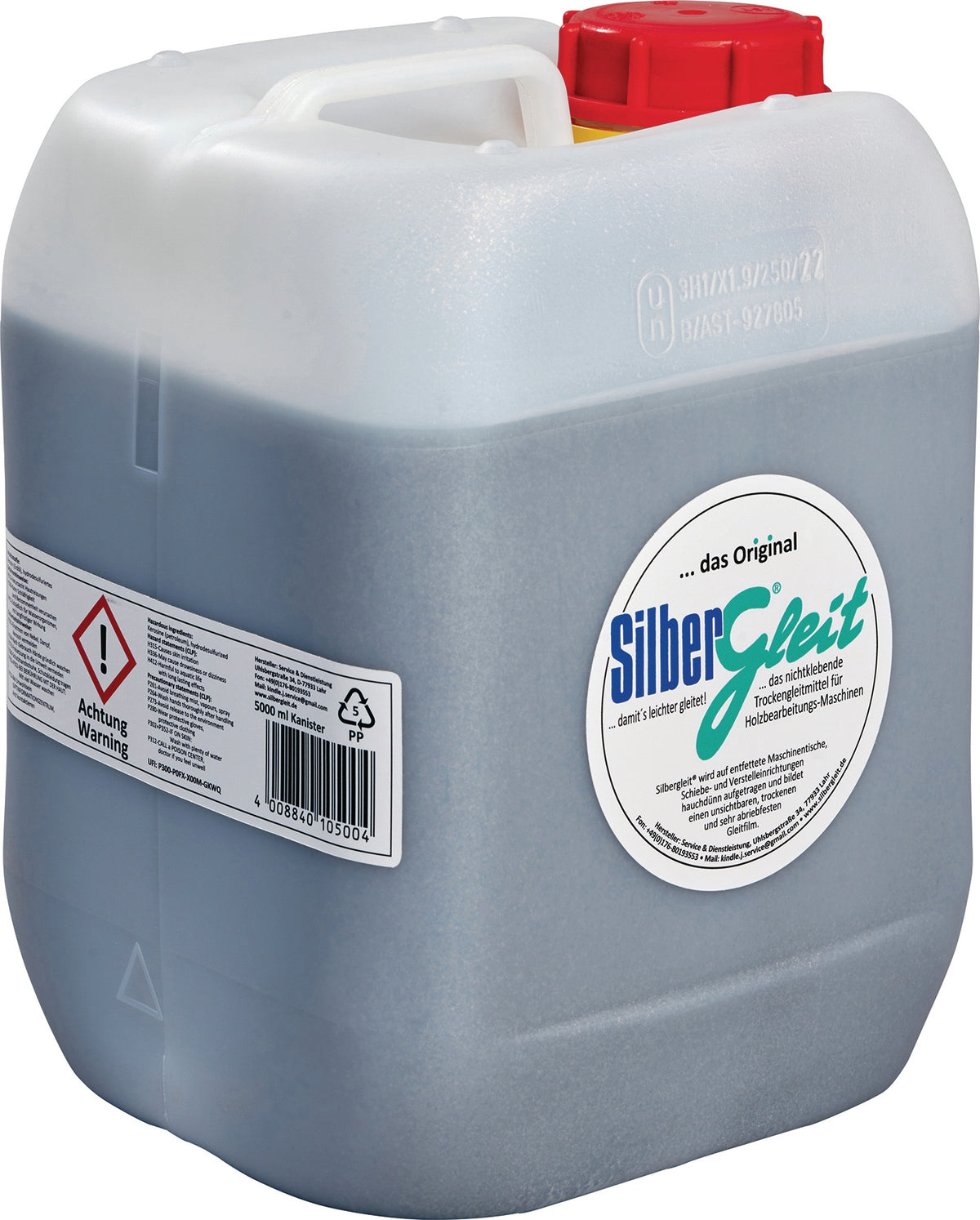 Trockengleitmittel Silbergleit 1000 ml Dose – pastöses Gleitmittel für Holzbearbeitung