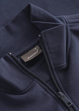 PROMODORO Sweatshirt Troyer Side Pocket Gr. M navy – 325 g/m², OEKO-TEX® Made In Green
