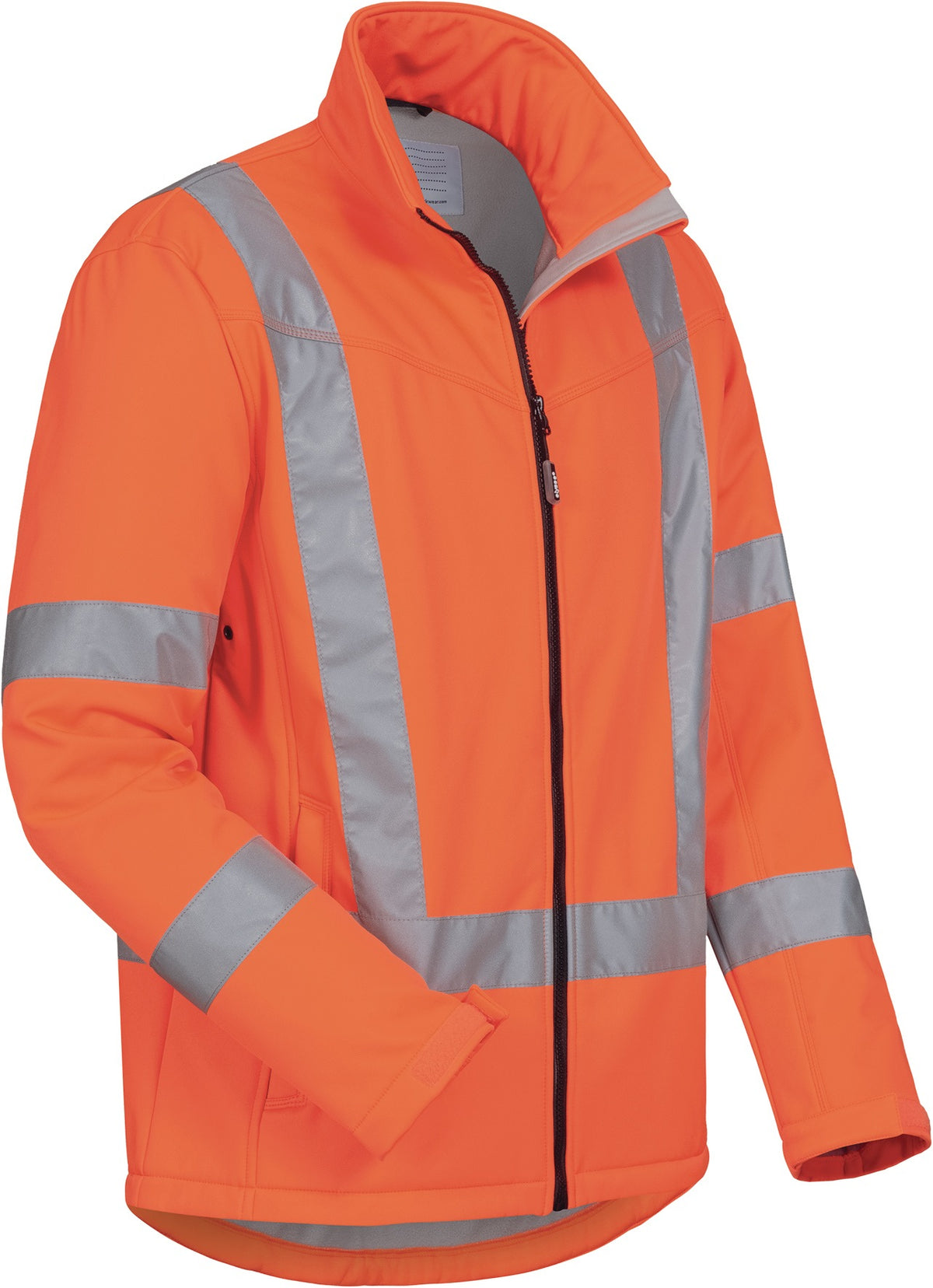 Warnschutz-Softshelljacke ELYSEE Gr. M gelb – EN ISO 20471 Kl. 3, wind- und wasserdicht