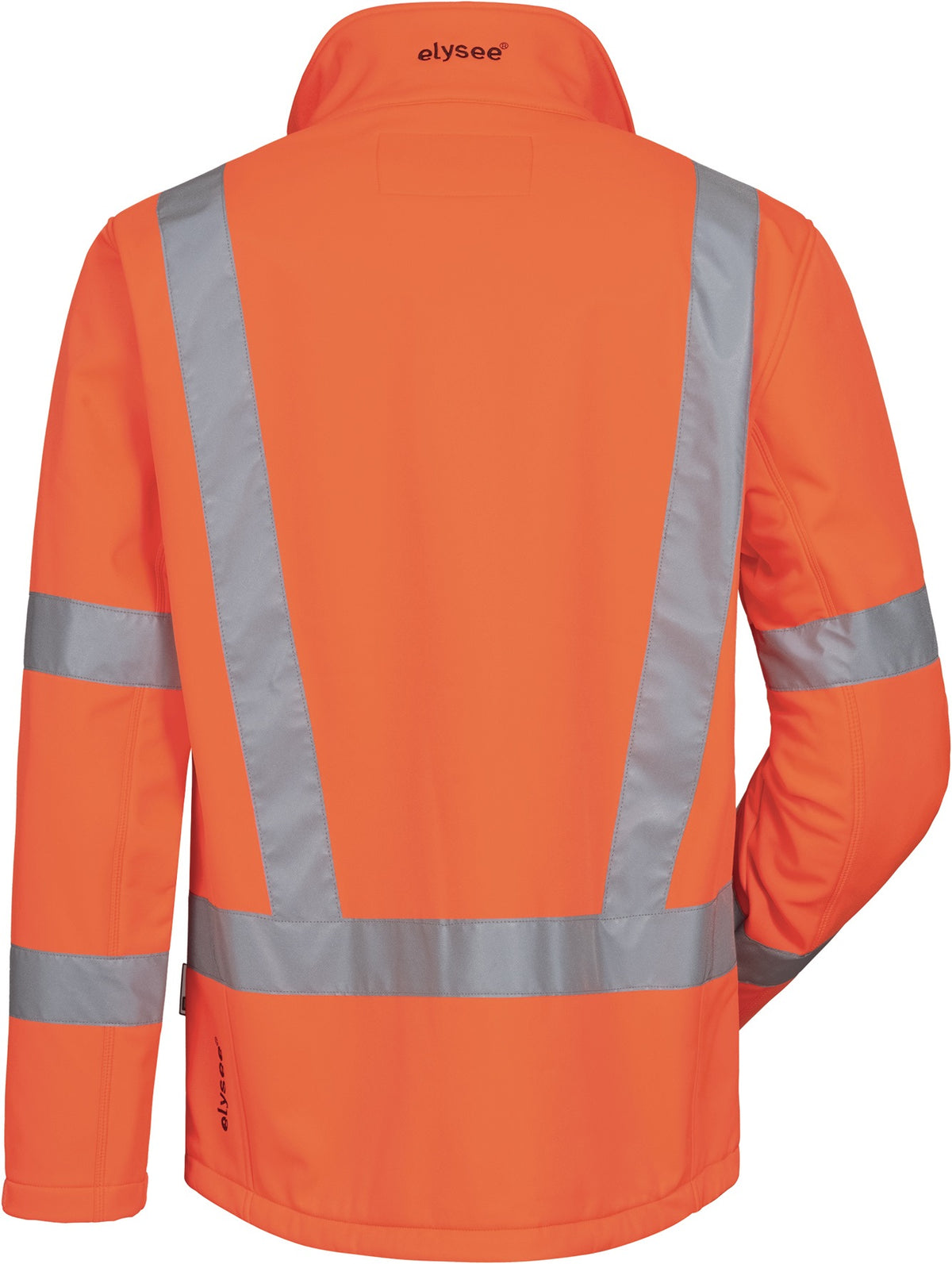Warnschutz-Softshelljacke ELYSEE Gr. M gelb – EN ISO 20471 Kl. 3, wind- und wasserdicht