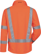 Warnschutz-Softshelljacke ELYSEE Gr. M gelb – EN ISO 20471 Kl. 3, wind- und wasserdicht