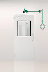 B-SAFETY Notdusche Classicline mit Zugstange – Wandmontage, 3/4 IG Anschluss, 50 l/min