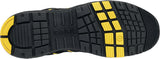 BAAK Sicherheitshalbschuh Admiral John S1PS ESD mit BOA® Fit System, schwarz/gelb, Gr. 40