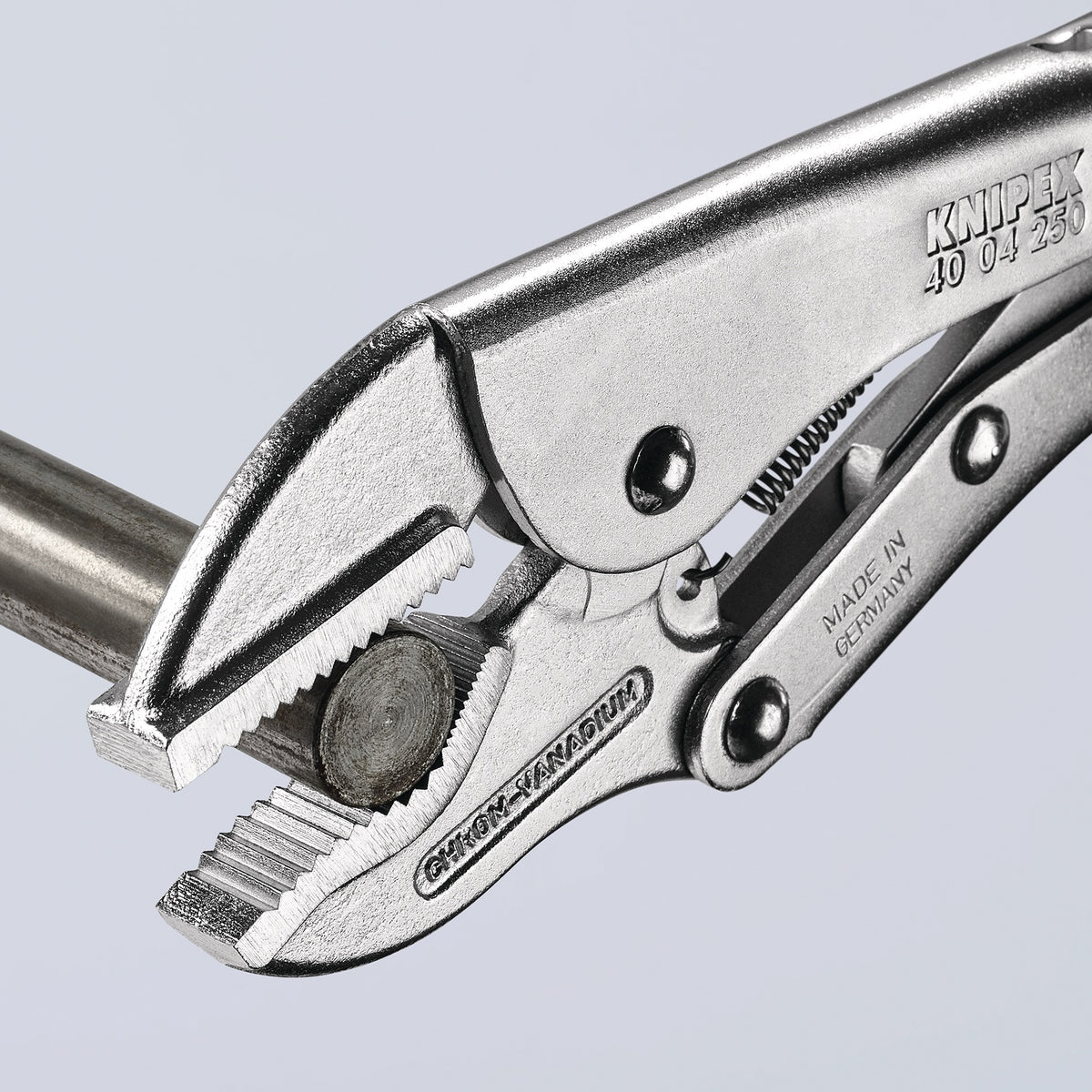 KNIPEX Universalgripzange 180 mm verzinkt – Hoher Spanndruck, Einhandbedienung