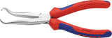 KNIPEX Mechanikerzange L.200mm Form 2 40° gewinkelt Comfort-Griff verchromt