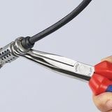 KNIPEX Mechanikerzange L.200mm Form 2 40° gewinkelt Comfort-Griff verchromt