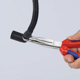 KNIPEX Mechanikerzange L.200mm Form 2 40° gewinkelt Comfort-Griff verchromt