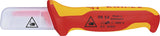 KNIPEX Kabelmesser 190 mm VDE-isoliert bis 1000 V mit Mehrkomponentengriff