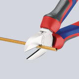 KNIPEX Seitenschneider 160 mm Comfort-Griff, verchromter Kopf, Vanadin-Elektrostahl