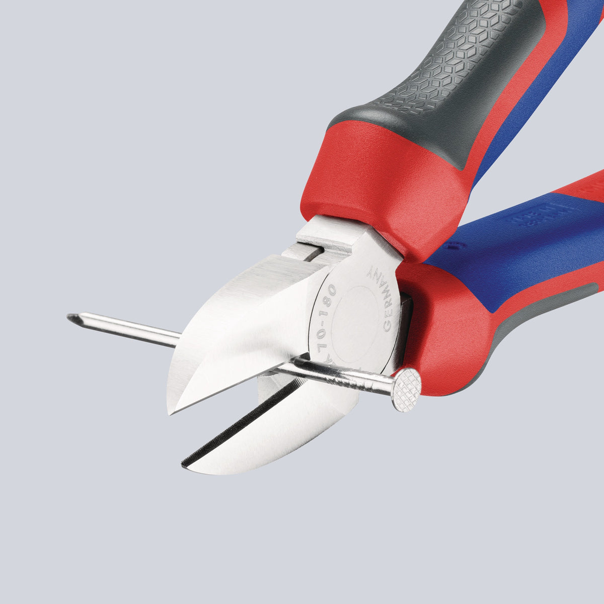 KNIPEX Seitenschneider 160 mm Comfort-Griff, verchromter Kopf, Vanadin-Elektrostahl